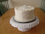 Flying Kites, backyard afternoon tea and a small wedding cake!